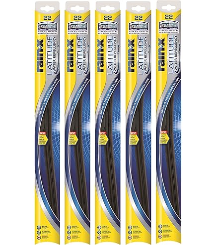 Amazon.com: Rain-X 5079275-2-5PK Latitude 2-IN-1 Water